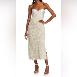 Alejandra Rojas Strapless Dress